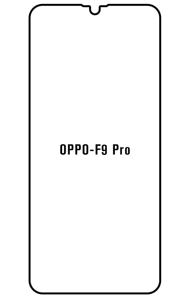 Film hydrogel Oppo F9 Pro - Film écran anti-casse Hydrogel