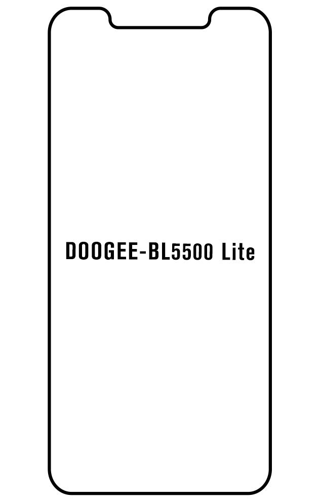Film hydrogel Doogee BL5500 Lite - Film écran anti-casse Hydrogel