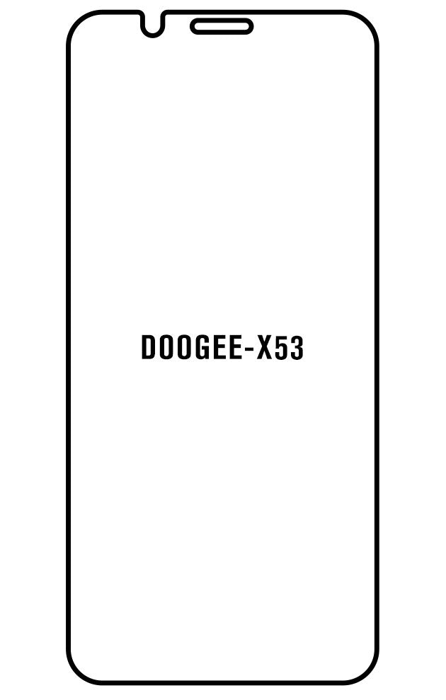 Film hydrogel Doogee X53 - Film écran anti-casse Hydrogel