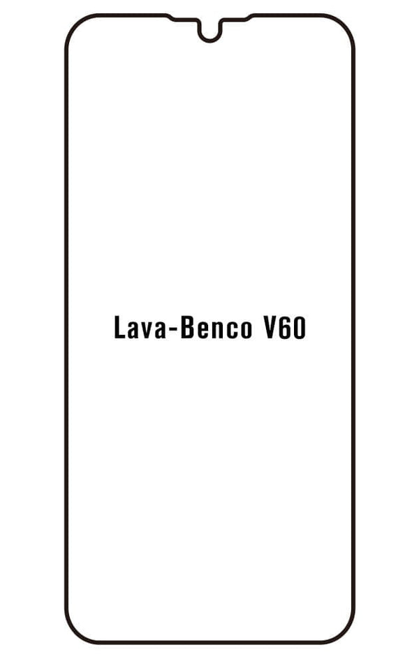 Film hydrogel Lava Benco V60 - Film écran anti-casse Hydrogel