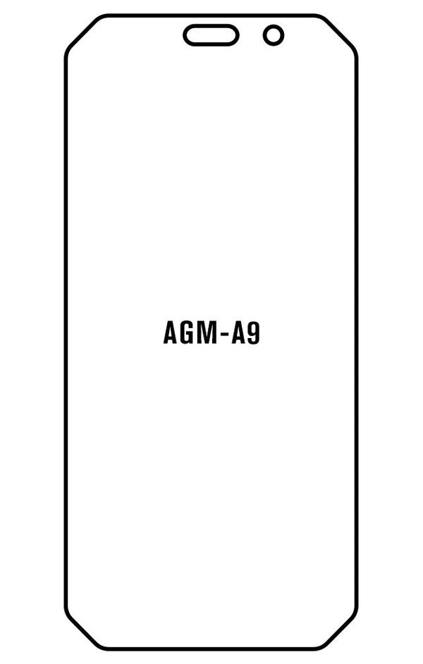 Film hydrogel AGM A9 - Film écran anti-casse Hydrogel