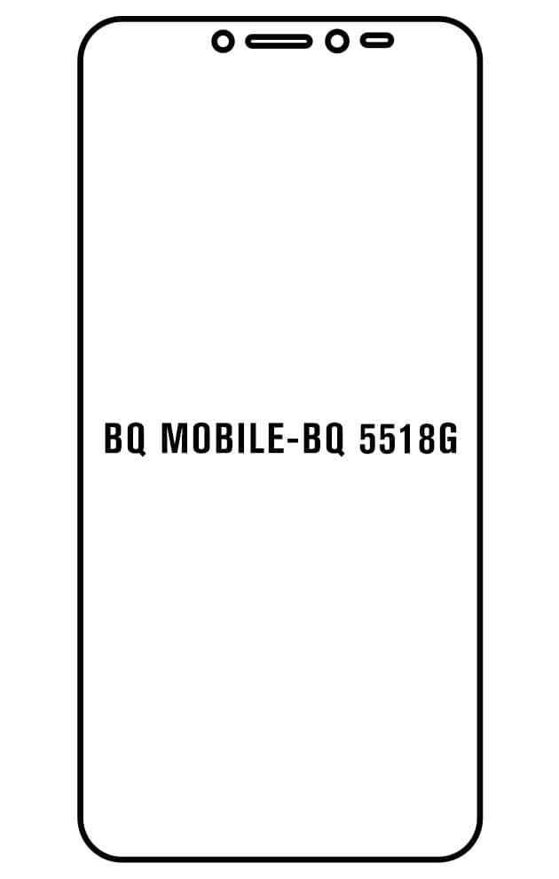 Film hydrogel BQ Mobile BQ 5518G Jeans - Film écran anti-casse Hydrogel