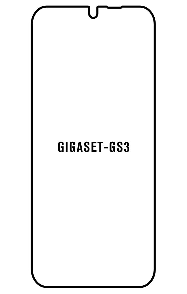 Film hydrogel Gigaset GS3 - Film écran anti-casse Hydrogel