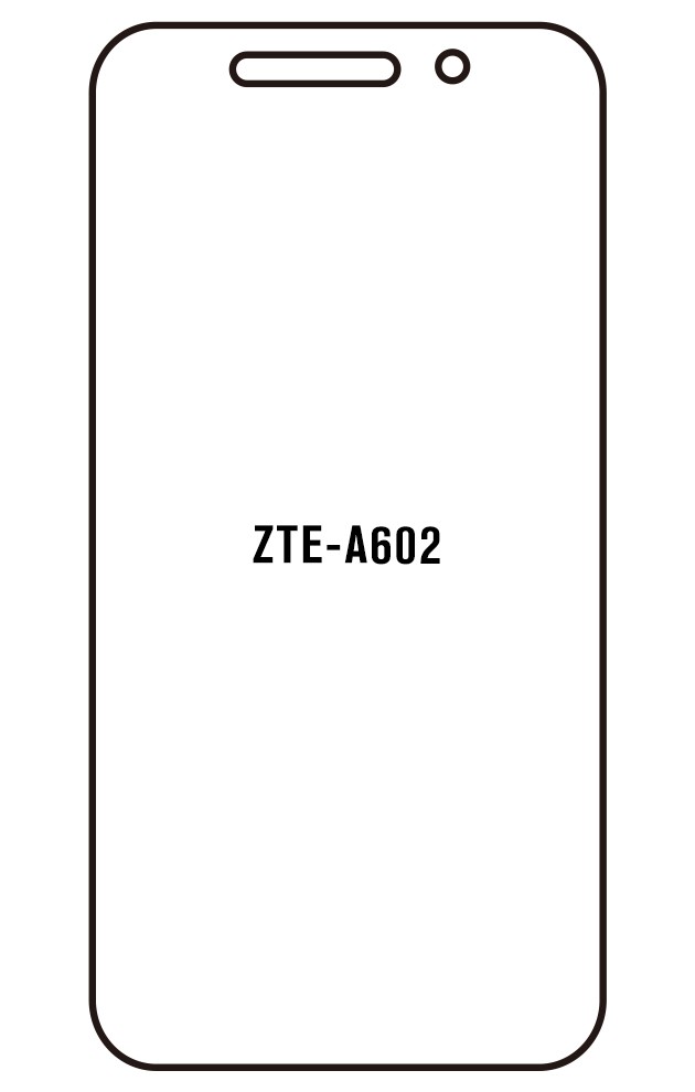 Film hydrogel ZTE Blade A602 - Film écran anti-casse Hydrogel