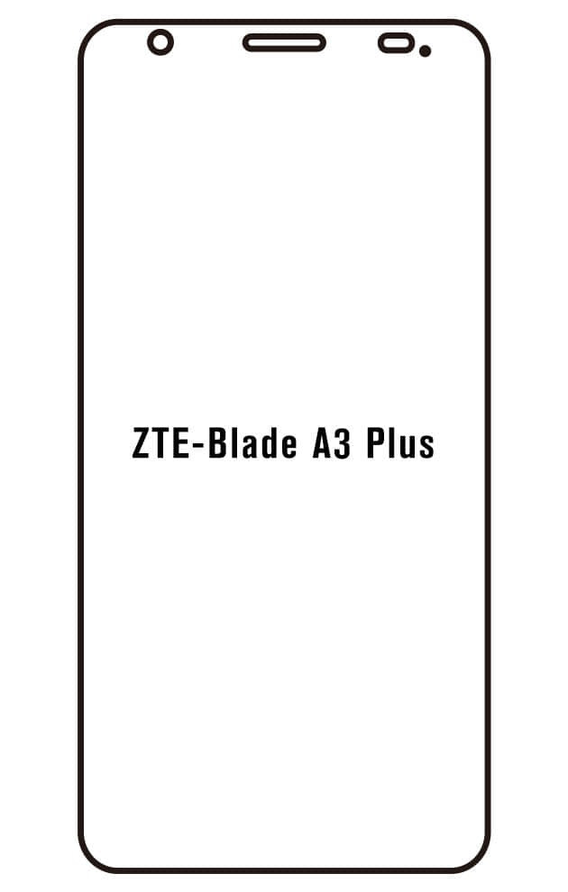 Film hydrogel ZTE Blade A3 Plus - Film écran anti-casse Hydrogel