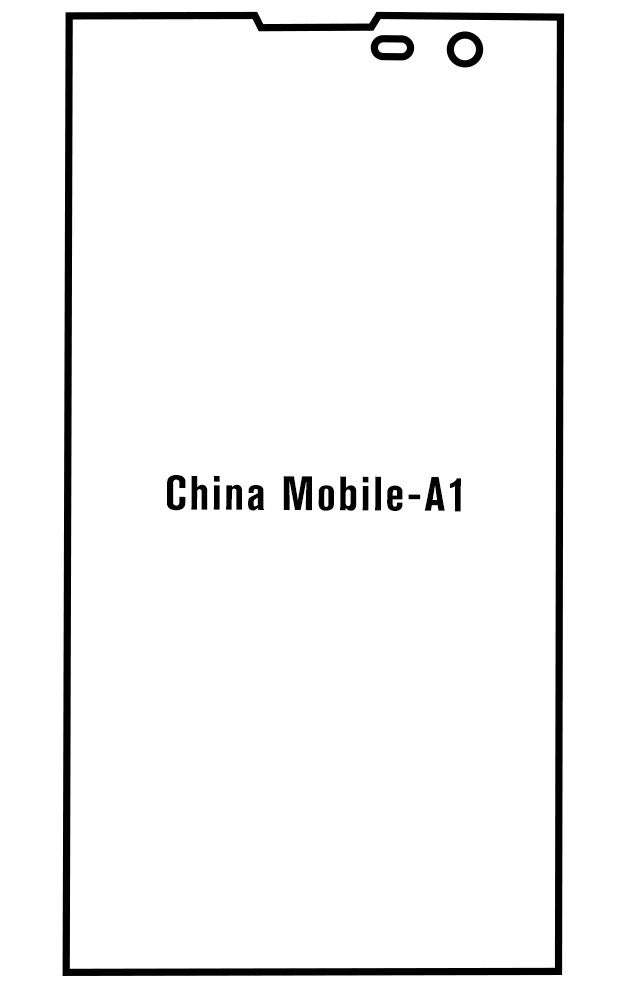 Film hydrogel China Mobile A1(M623C) - Film écran anti-casse Hydrogel