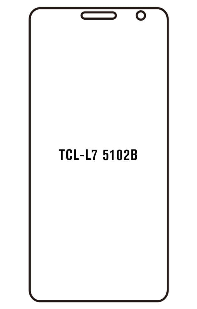 Film hydrogel TCL L7 5102B - Film écran anti-casse Hydrogel