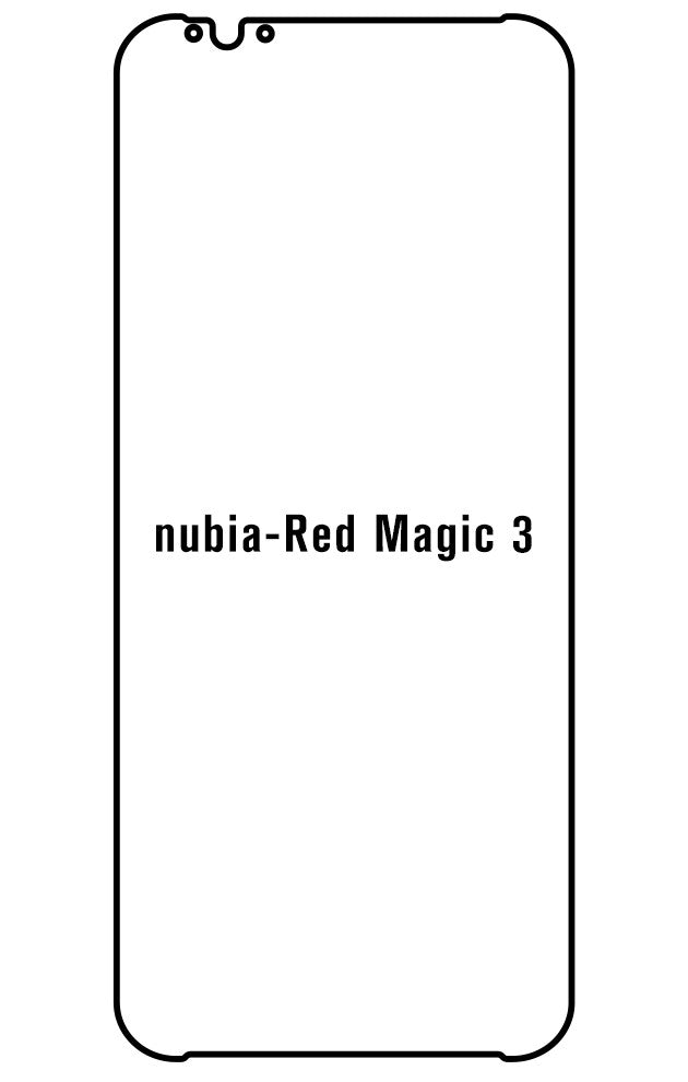 Film hydrogel Nubia Red Devils 3(NX629J) - Film écran anti-casse Hydrogel
