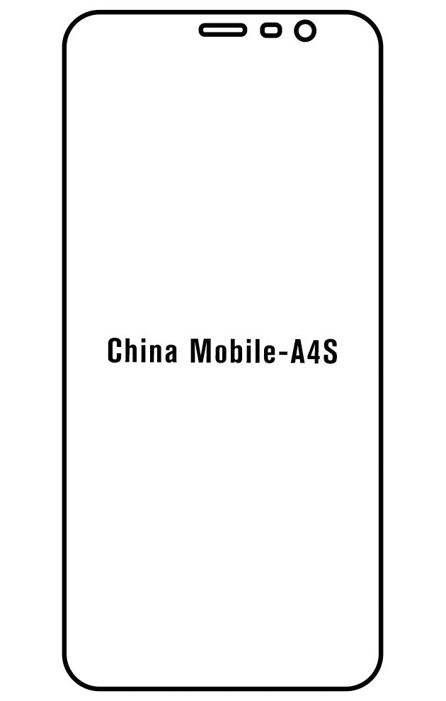 Film hydrogel China Mobile A4S(M760) - Film écran anti-casse Hydrogel