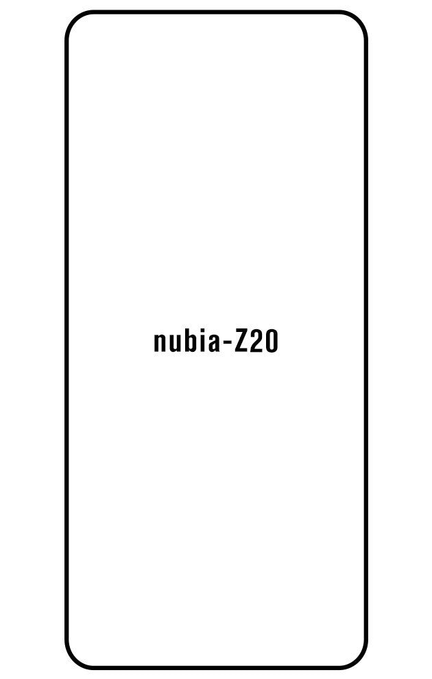Film hydrogel Nubia Z20 - Film écran anti-casse Hydrogel