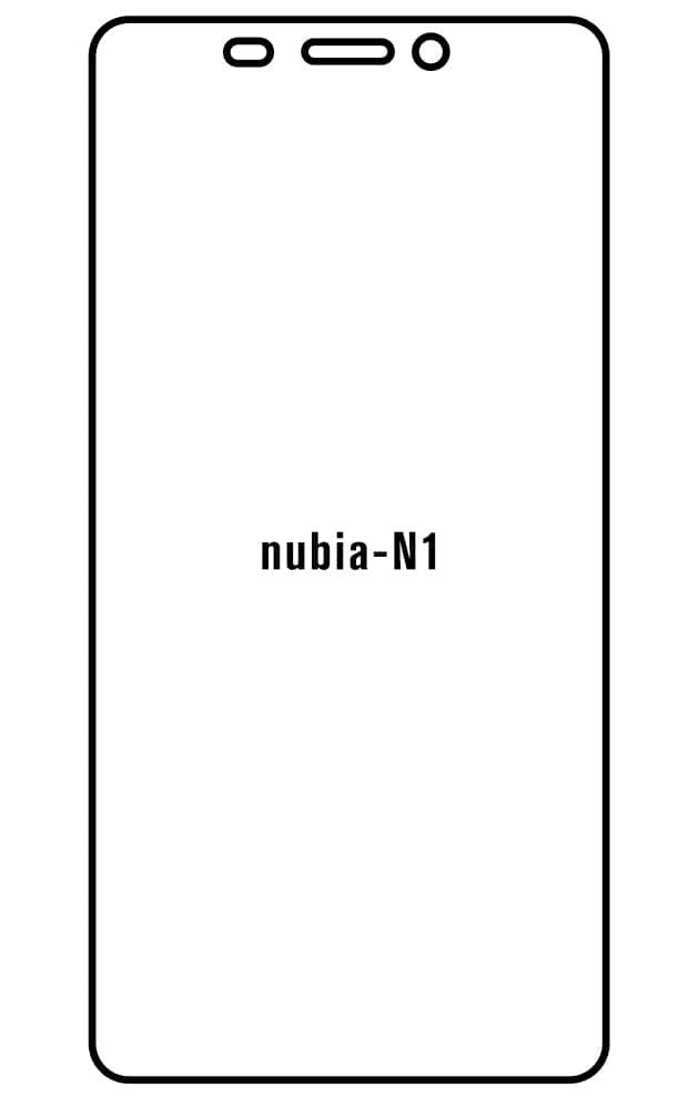 Film hydrogel Nubia N1 - Film écran anti-casse Hydrogel