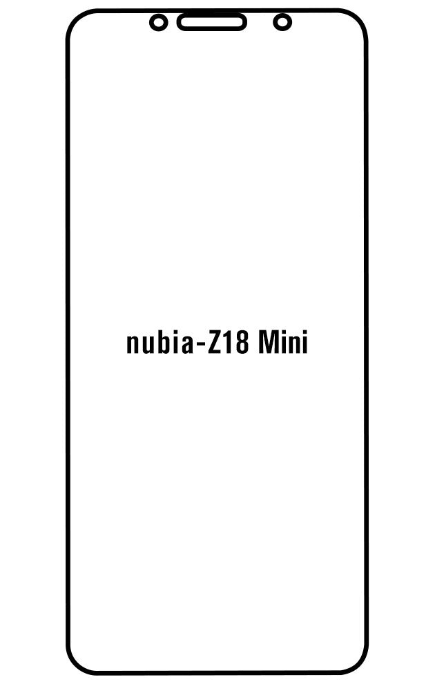 Film hydrogel Nubia Z18mini - Film écran anti-casse Hydrogel