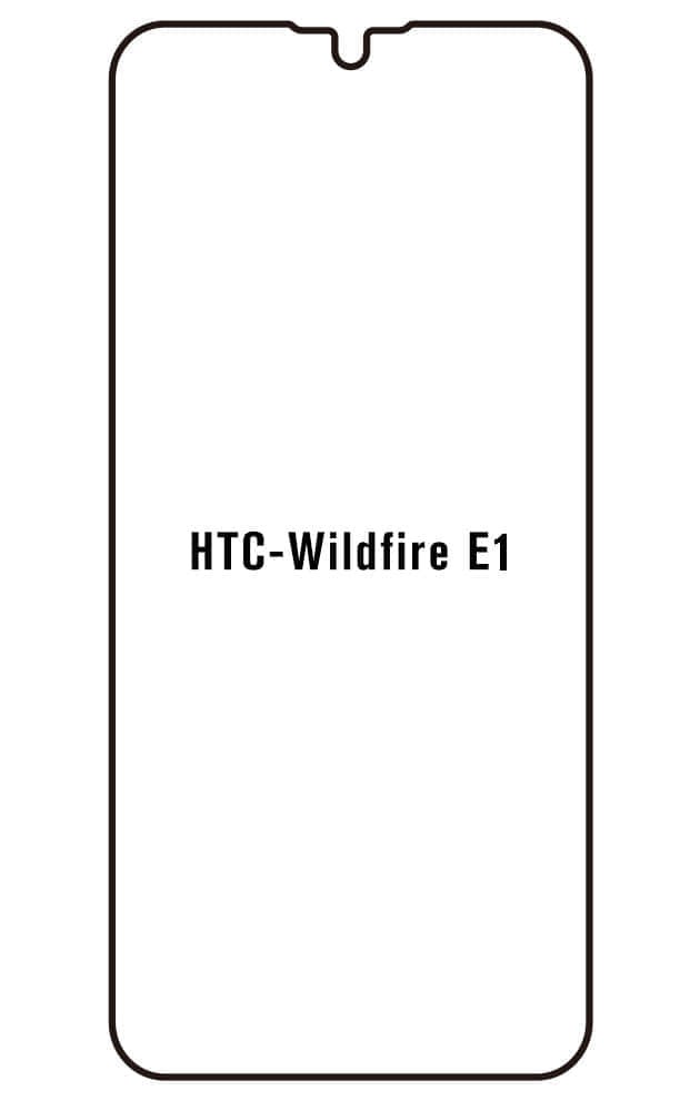 Film hydrogel Htc Wildfire E1 - Wildfire E1 plus - Film écran anti-casse Hydrogel