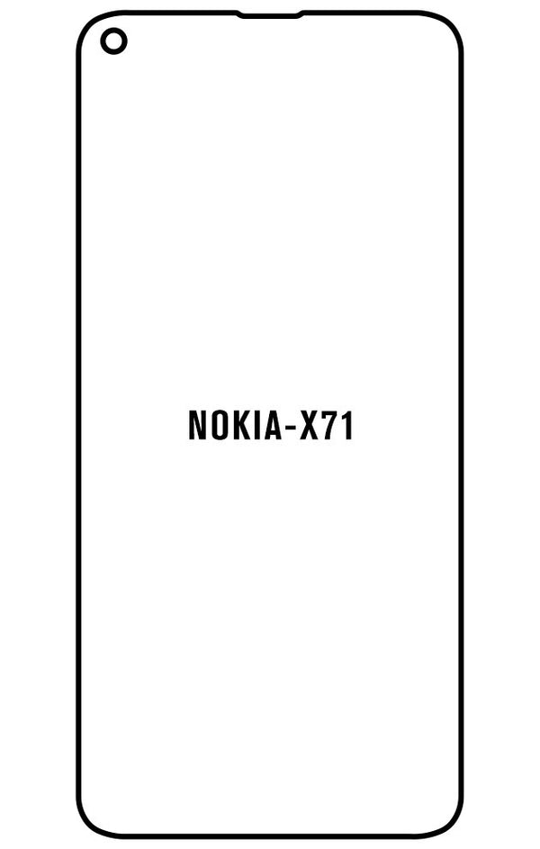 Film hydrogel Nokia X71 - Film écran anti-casse Hydrogel