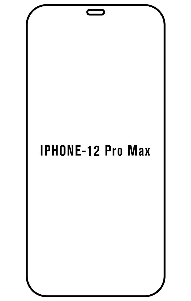 Film hydrogel Apple iPhone 12 Pro Max - Film écran anti-casse Hydrogel