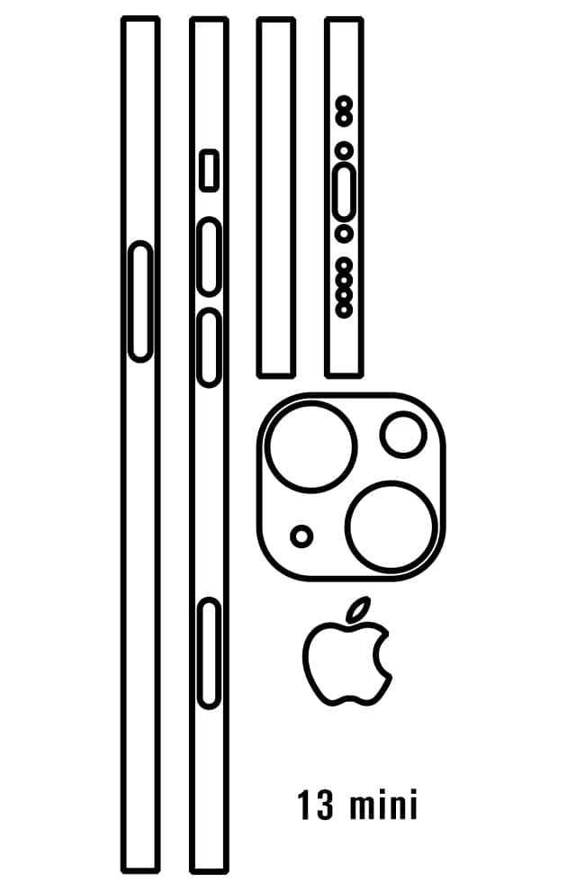 Film hydrogel Apple iPhone 13 Mini - Film écran anti-casse Hydrogel