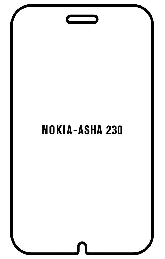 Film hydrogel Nokia ASHA 230 - Film écran anti-casse Hydrogel