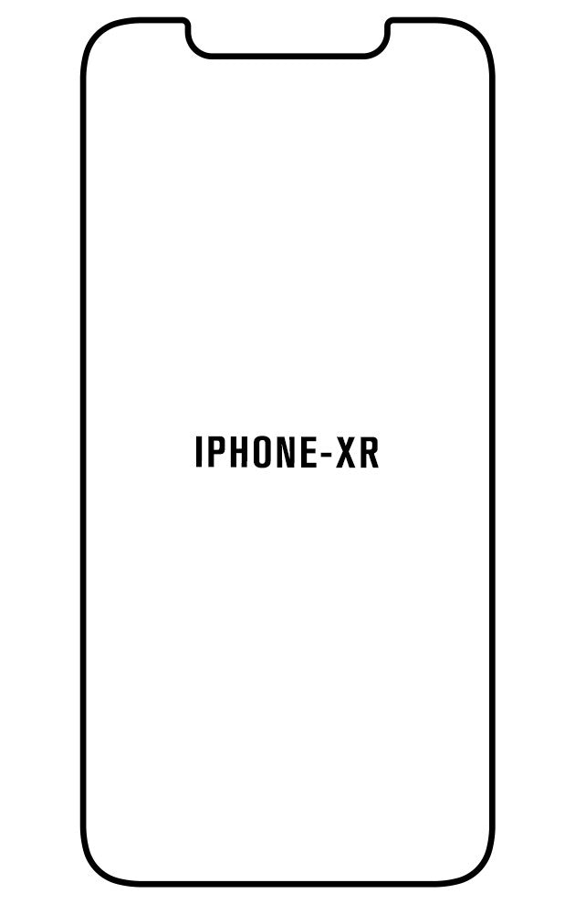 Film hydrogel Apple iPhone XR - Film écran anti-casse Hydrogel