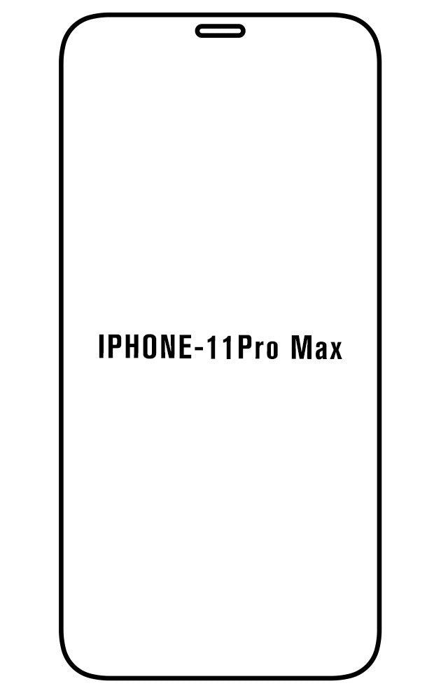 Film hydrogel Apple iPhone 11 Pro Max - Film écran anti-casse Hydrogel
