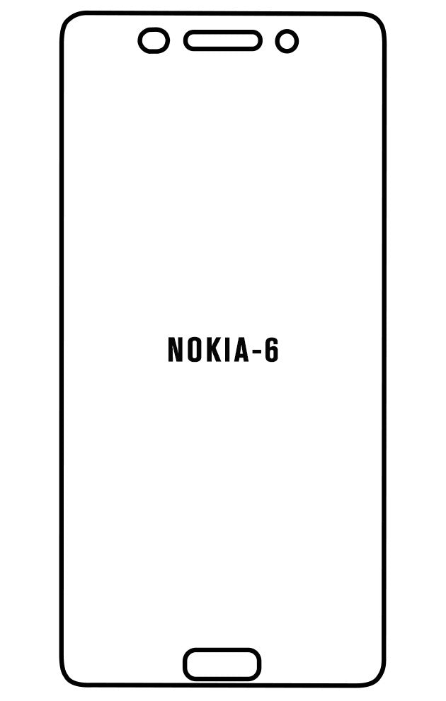 Film hydrogel Nokia 6二代(全屏) - Film écran anti-casse Hydrogel