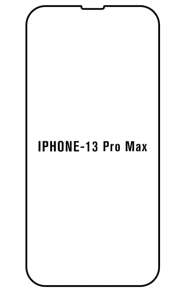 Film hydrogel Apple iPhone 13 Pro Max - Film écran anti-casse Hydrogel