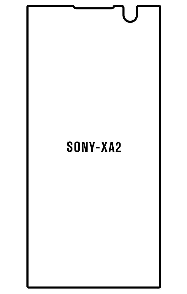 Film hydrogel Sony XA2 - Film écran anti-casse Hydrogel