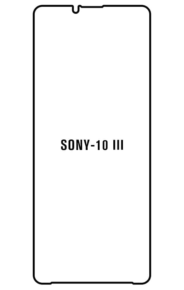 Film hydrogel Sony 10 III - Film écran anti-casse Hydrogel