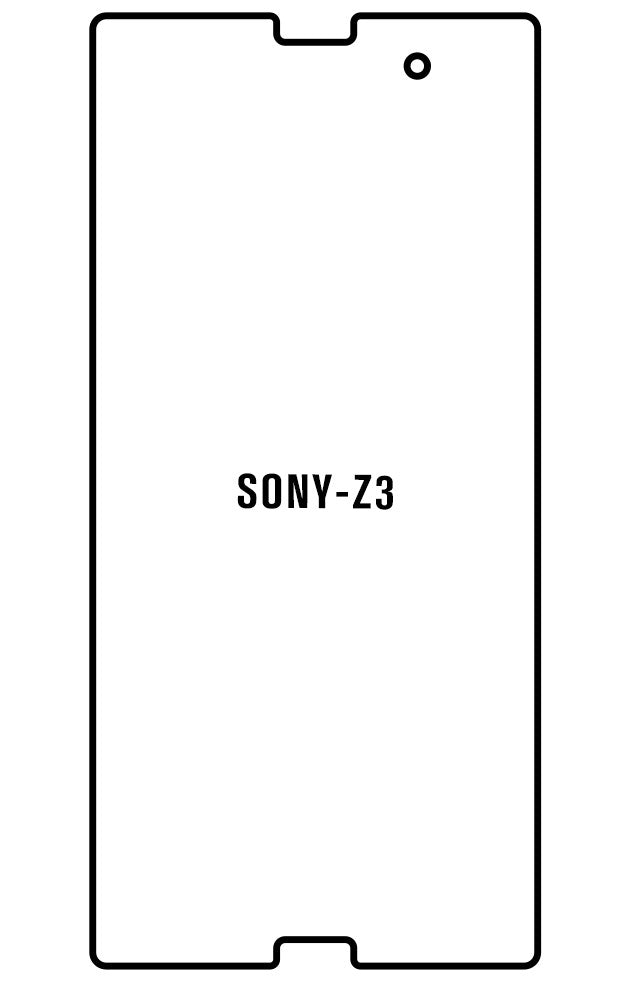 Film hydrogel Sony Z3 - Film écran anti-casse Hydrogel