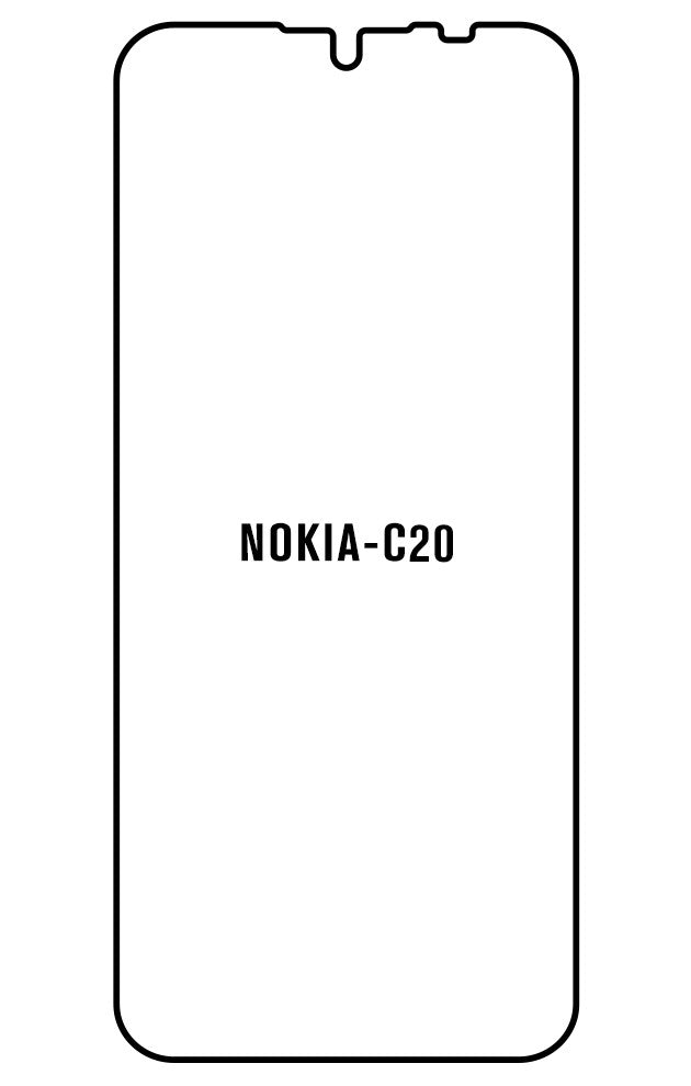 Film hydrogel Nokia C20 - Film écran anti-casse Hydrogel