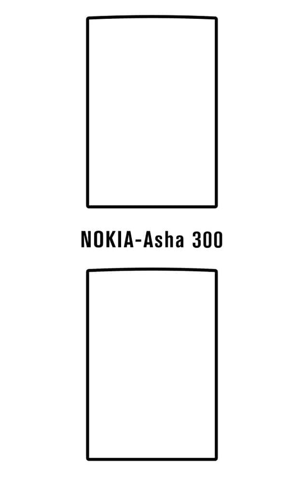 Film hydrogel Nokia Asha 300 - Film écran anti-casse Hydrogel