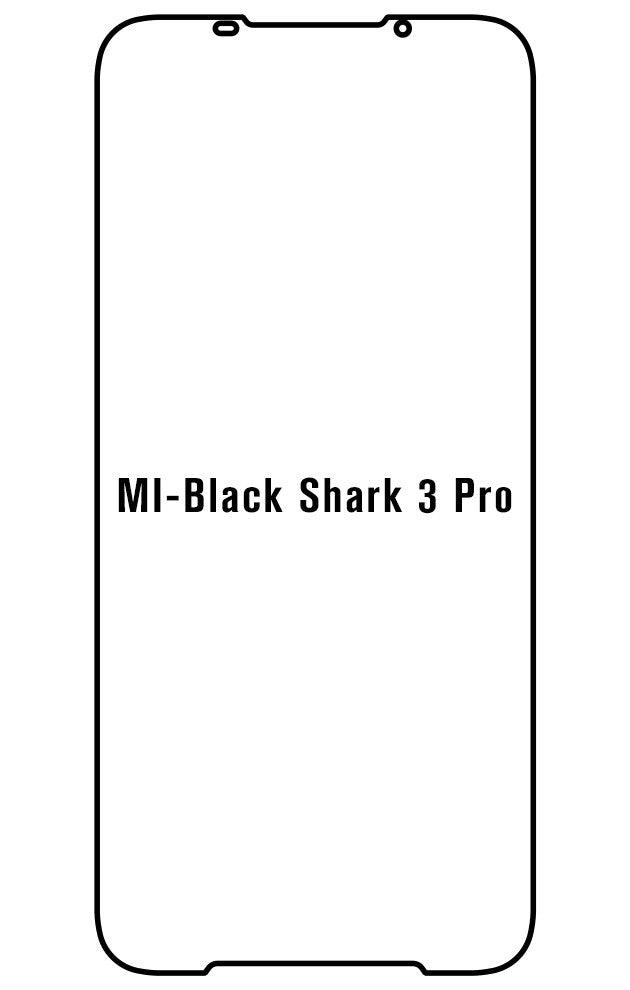 Film hydrogel Black Shark 3 Pro - Film écran anti-casse Hydrogel
