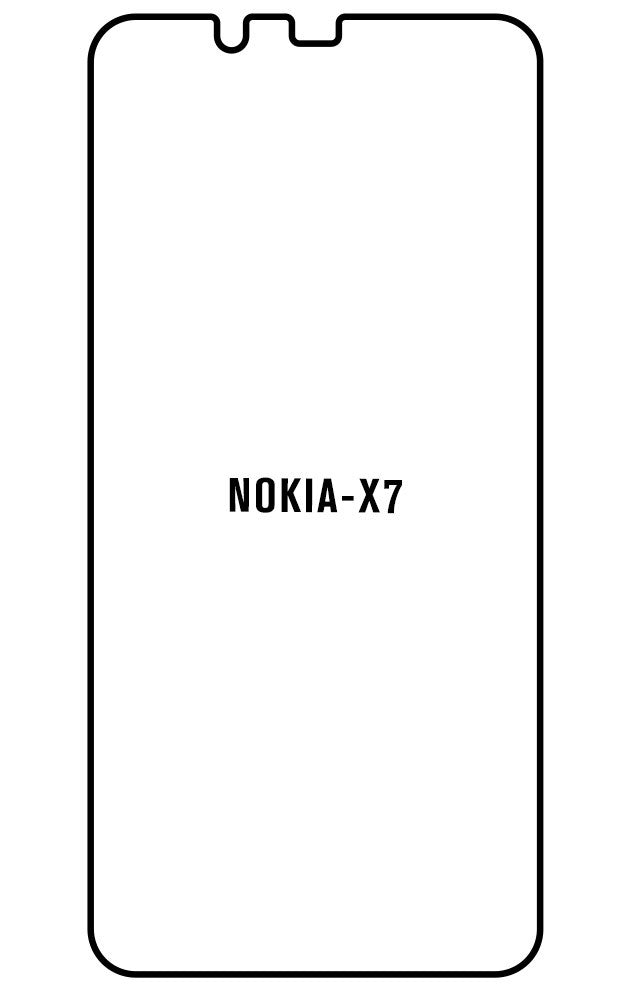 Film hydrogel Nokia X7 - Film écran anti-casse Hydrogel