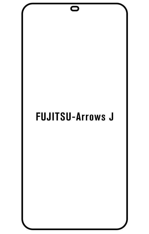 Film hydrogel Fujitsu Arrows J - Film écran anti-casse Hydrogel
