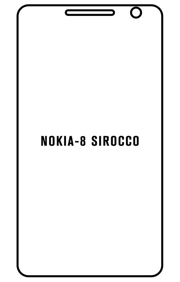 Film hydrogel Nokia 8 SIROCCO - Film écran anti-casse Hydrogel