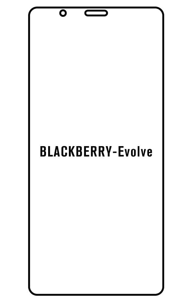 Film hydrogel BlackBerry Evolve - Film écran anti-casse Hydrogel