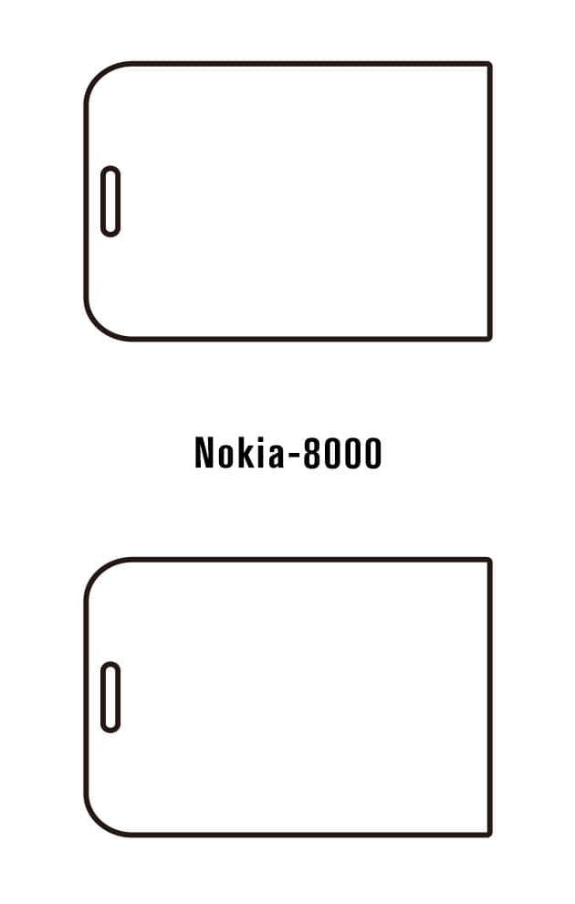 Film hydrogel Nokia 8000 4G - Film écran anti-casse Hydrogel