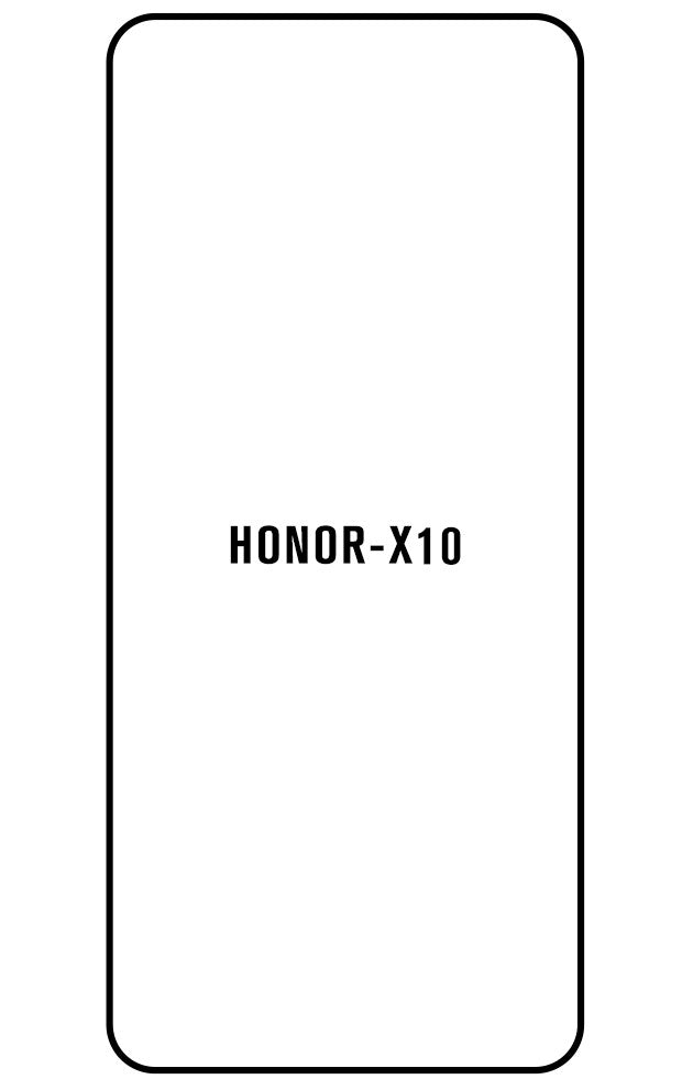 Film hydrogel Honor X10 - Film écran anti-casse Hydrogel
