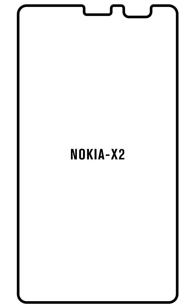 Film hydrogel Nokia X2 - Film écran anti-casse Hydrogel