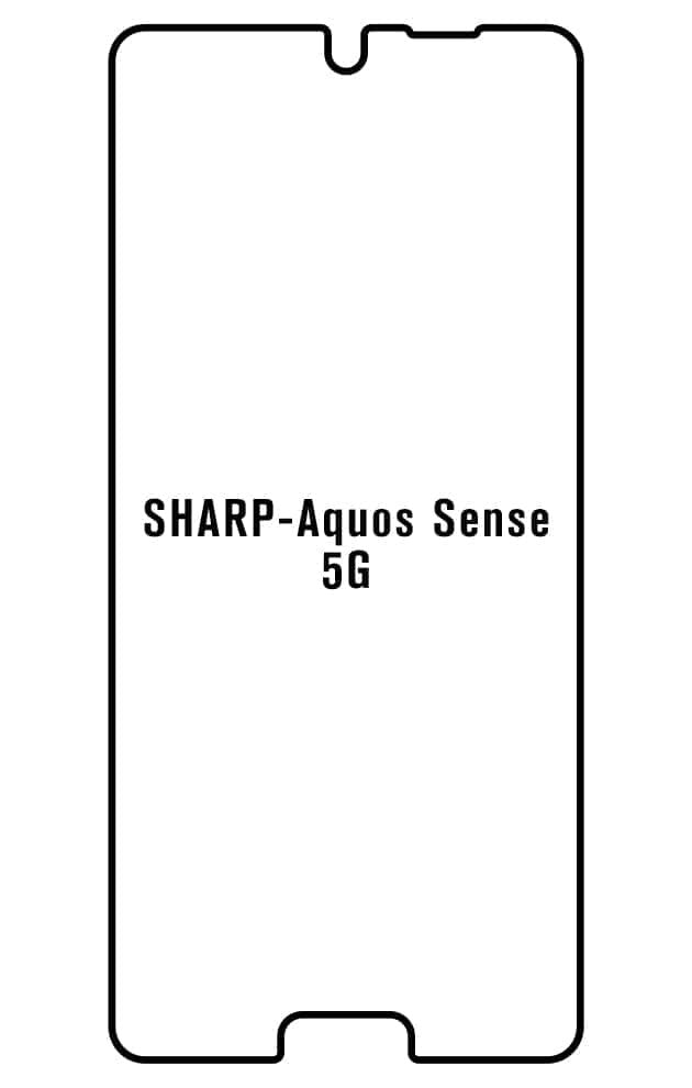 Film hydrogel SHARP AQUOS sense 5G - Film écran anti-casse Hydrogel
