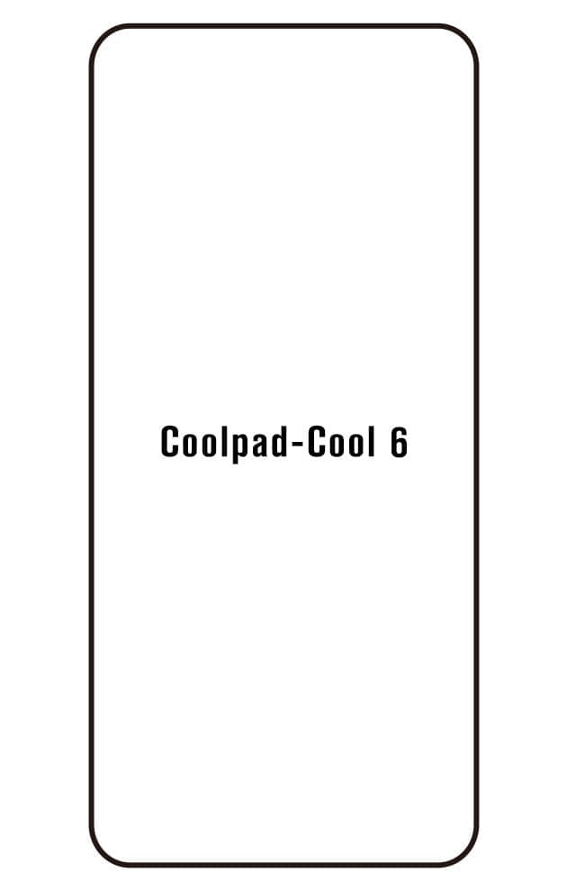 Film hydrogel Coolpad Cool 6 - Film écran anti-casse Hydrogel