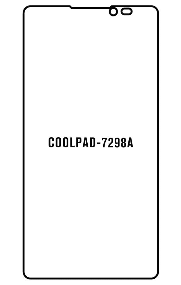 Film hydrogel Coolpad 7298A - Film écran anti-casse Hydrogel