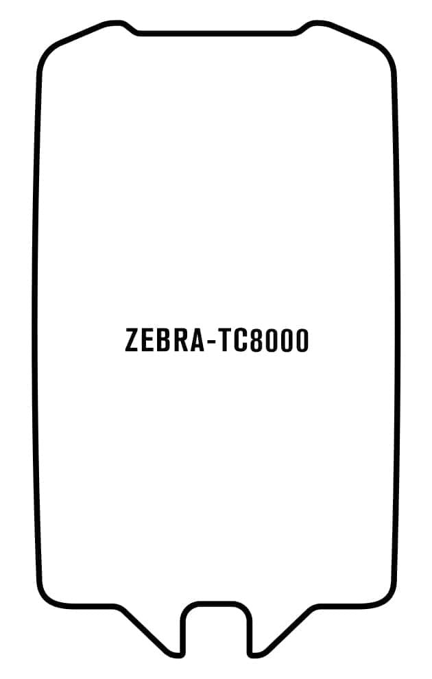 Film hydrogel Zebra-Symbol TC8000 - Film écran anti-casse Hydrogel