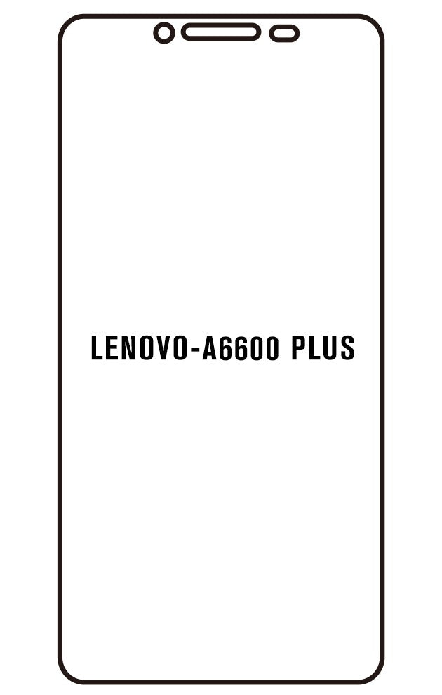 Film hydrogel Lenovo A6600 PLUS(A6600D40) - Film écran anti-casse Hydrogel