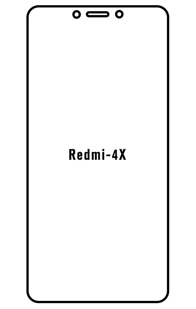 Film hydrogel Xiaomi Redmi 4X - Film écran anti-casse Hydrogel