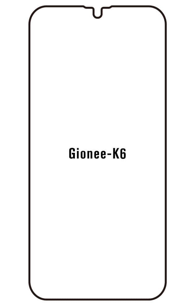 Film hydrogel Gionee K6 - Film écran anti-casse Hydrogel
