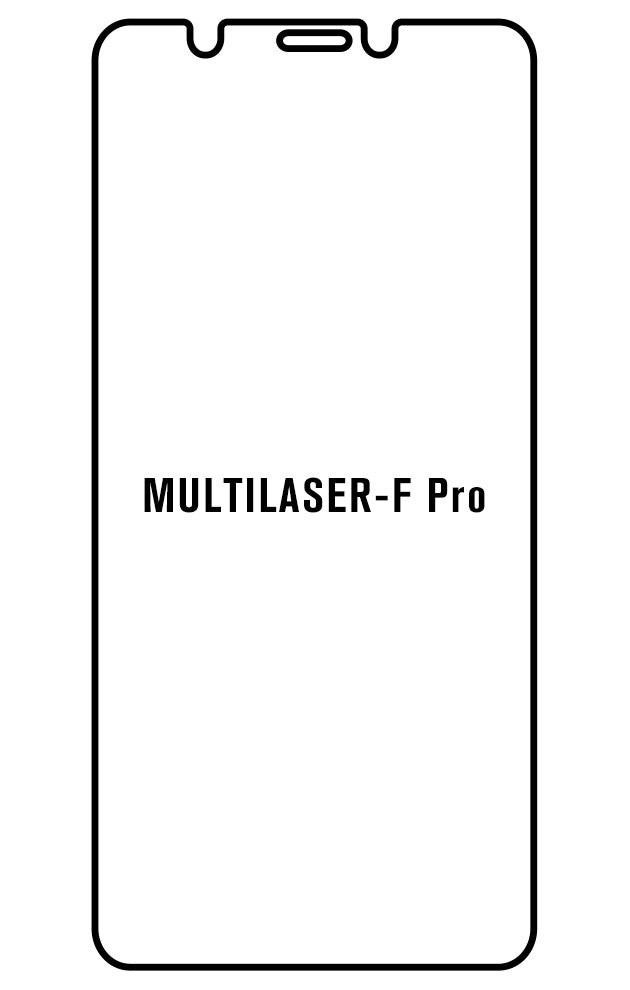 Film hydrogel Multilaser F Pro P9119 - Film écran anti-casse Hydrogel