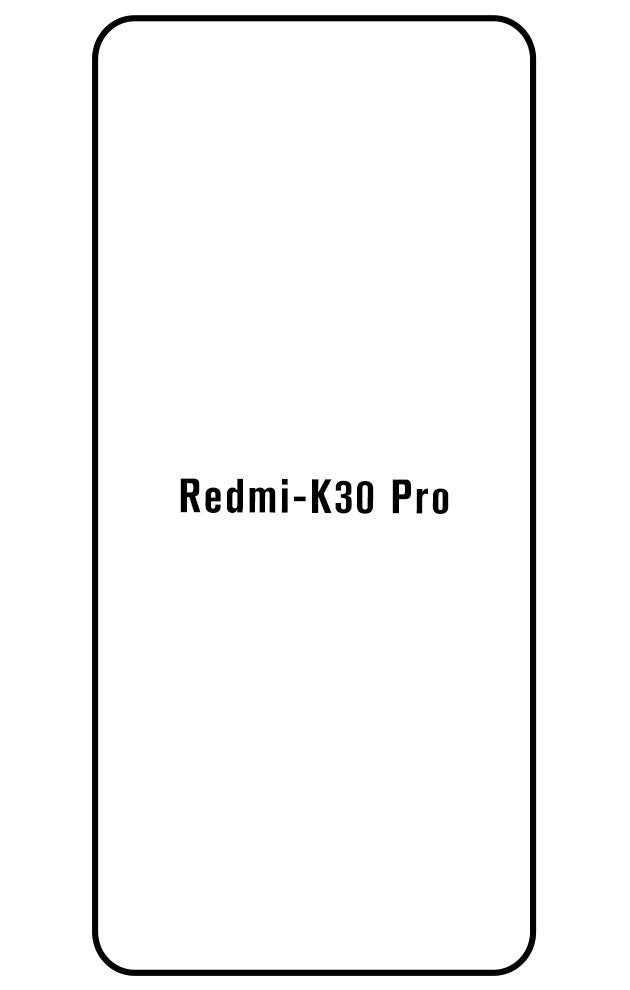 Film hydrogel Xiaomi Redmi K30 Pro - Film écran anti-casse Hydrogel
