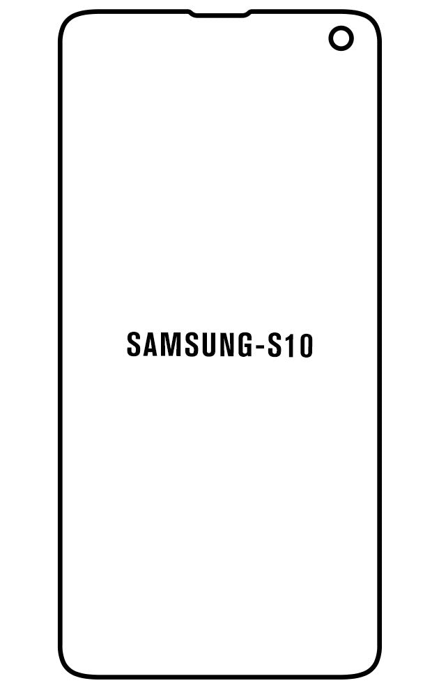 Film hydrogel Samsung Galaxy S10 - Film écran anti-casse Hydrogel