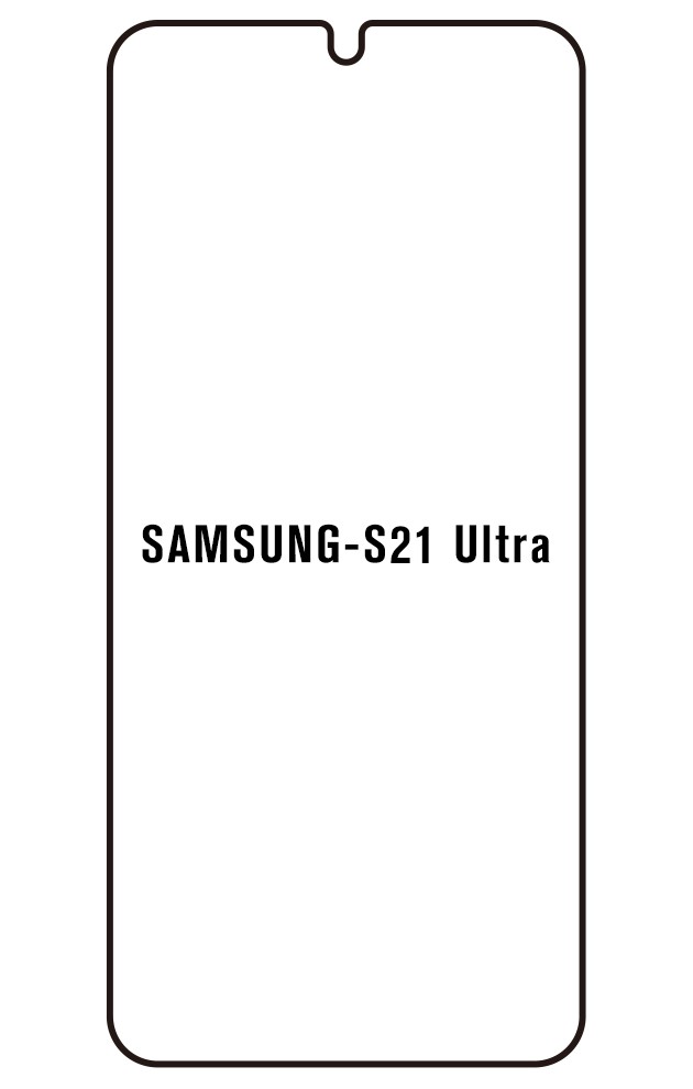 Film hydrogel Samsung Galaxy S21 Ultra - Film écran anti-casse Hydrogel