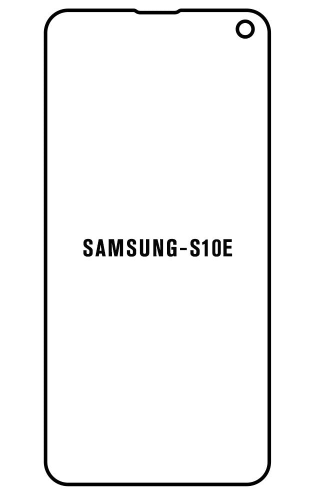 Film hydrogel Samsung Galaxy S10E - Film écran anti-casse Hydrogel